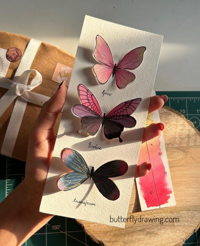butterfly drawing ideas